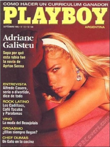 Adriane Galisteu volta  'Playboy' depois de 16 anos