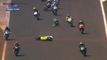 Dois pilotos morrem aps grave acidente na prova do Moto 1000 GP em Cascavel