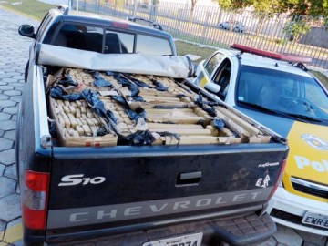 Homem  preso transportando cerca de 500 kg de maconha em Pirapozinho