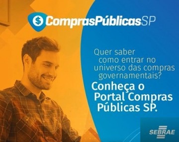 Participe da capacitao online do Sebrae e da Plataforma de Compras Pblicas do Estado de So Paulo