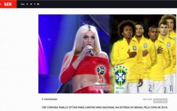 Pabllo Vittar cantar Hino Nacional na estreia do Brasil na Copa?