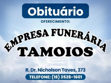 Portal Ocnet informa os falecimentos desta tera-feira (10/05/2022)