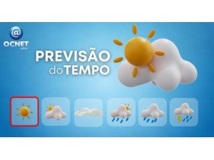 Sexta-feira, 07, em Osvaldo Cruz ser de sol o dia todo e sem previso de chuvas